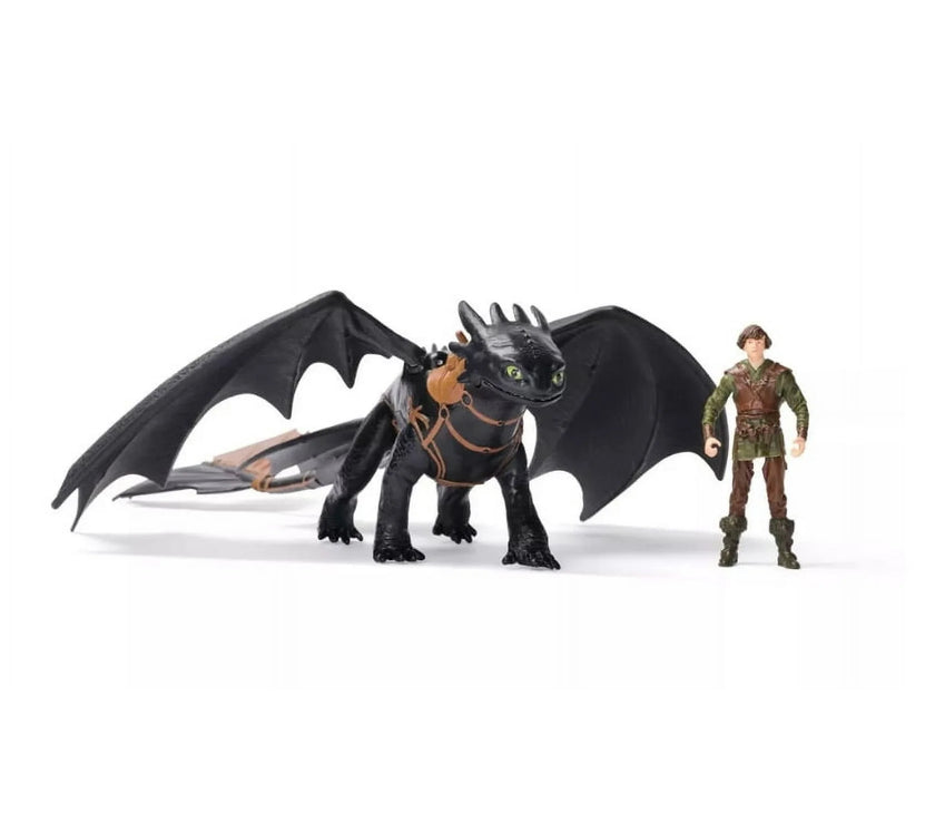 How to Train Your Dragon Toothless and Stormfly Action Figure Case of 2