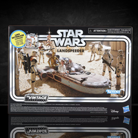 STAR WARS Vintage Collection X-34 Landspeeder Vehicle with Luke Skywalker Figure image 0
