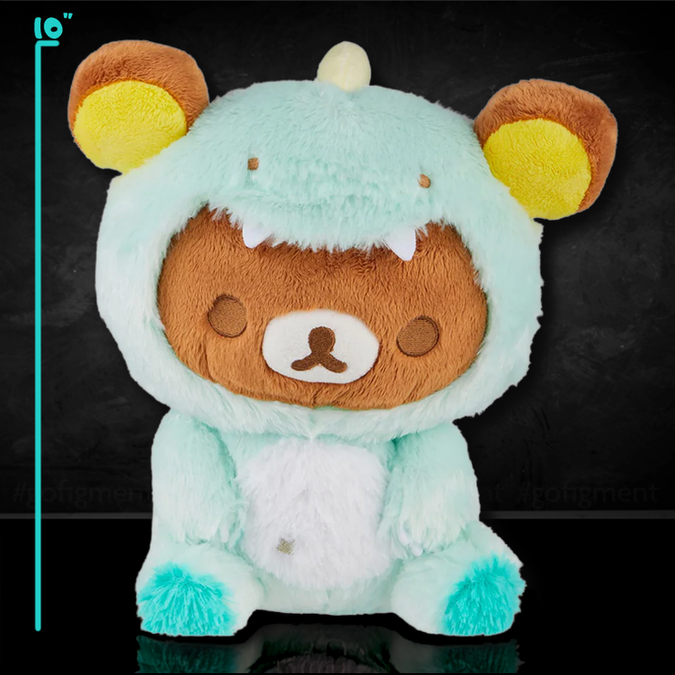 Rilakkuma Pastel Green Dinosaur Costume Plush San-X Original image 0