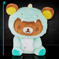 Rilakkuma Pastel Green Dinosaur Costume Plush San-X Original image 0