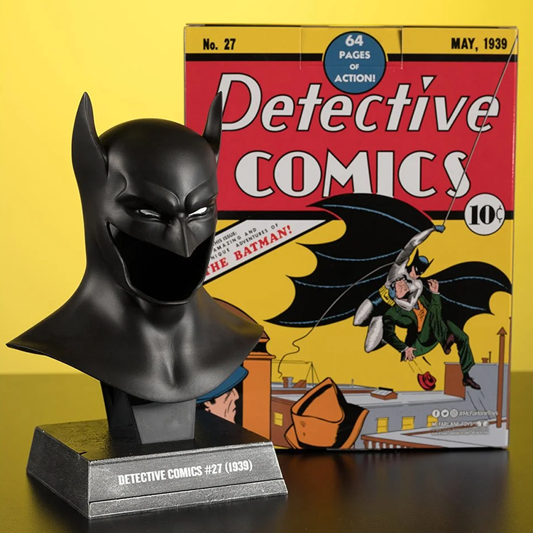 DC Direct Prop Replica🦇 Batman Detective Comics #27 1st Appearance Cowl image 1