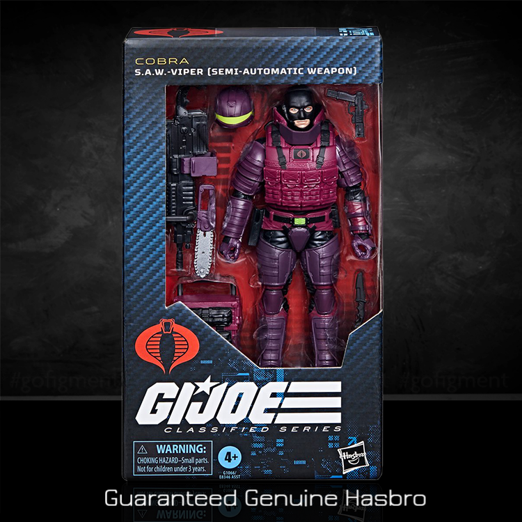SAW Viper Action Figure GI Joe Classified Series 6in. image 0