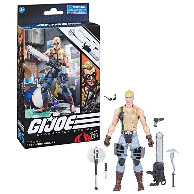 Dreadnok Buzzer Action Figure GI Joe Classified Series 6" scale image 2