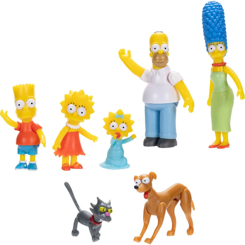 The Simpsons 👨‍🦲Family Multipack of 7 Action Figures 2 1/2" Scale image 3