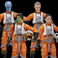 Star Wars The Vintage Collection X-Wing Pilot 3 3/4-Inch Action Figures 4-Pack image 0
