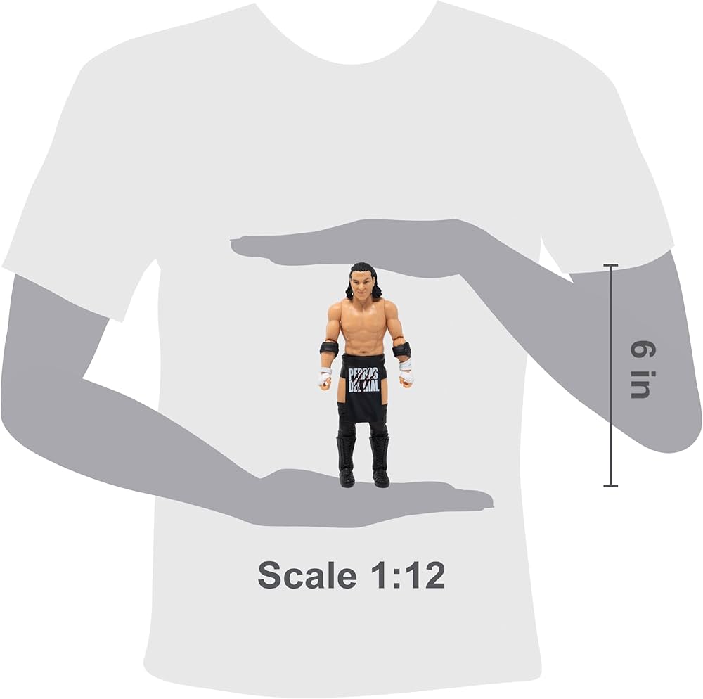 Hijo Del Perro Aguayo Legends of Lucha Libre Fanaticos 6" Action Figure – Perros del Mal Edition (1:12 Scale)