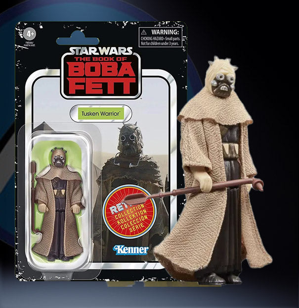 Tusken Warrior Star Wars Retro Collection Action Figure 1:18 Scale BOBF image 2