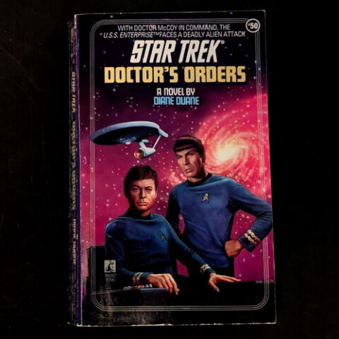 50 Doctor's Orders Star Trek The Original Series Paperback Book image 0
