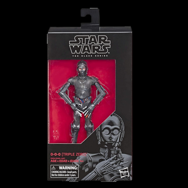 0-0-0 (Triple Zero)  Action Figure Star Wars Black Series 1:12 Scale image 0