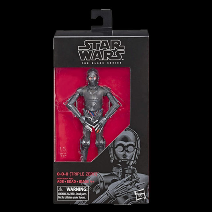 0-0-0 (Triple Zero)  Action Figure Star Wars Black Series 1:12 Scale image 0