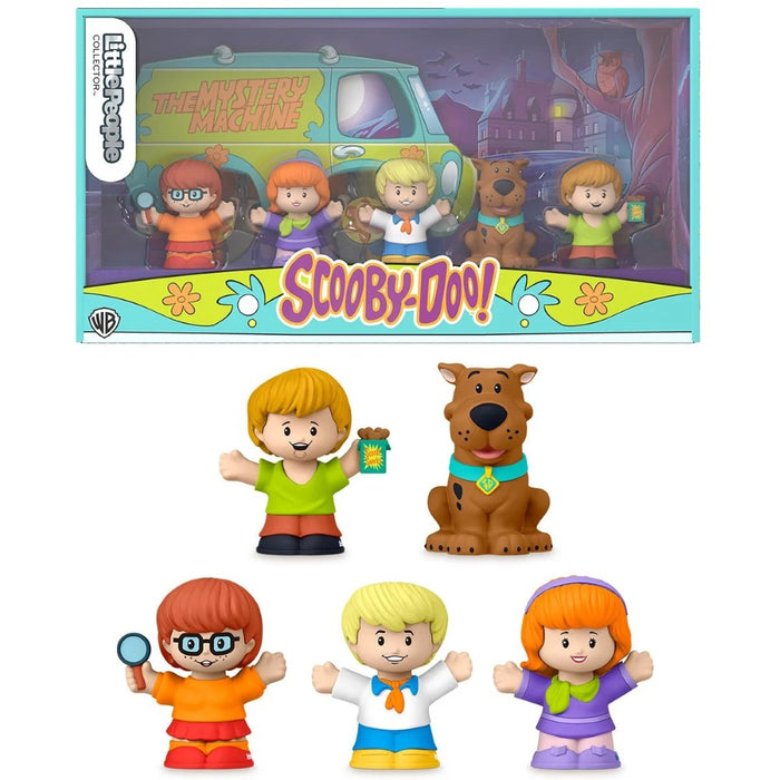 Scooby-Doo Mystery Inc Gang Fisher-Price Little People Collector 2.75-Inch Mini-Figure Set by Go Figment
