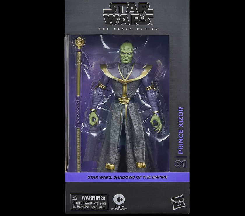 Prince Xizor Action Figure Star Wars Black Series 1:12 Scale image 0