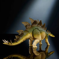 Mattel Jurassic World Hammond Collection large Stegosaurus figure with detailed armored plates and posable tail