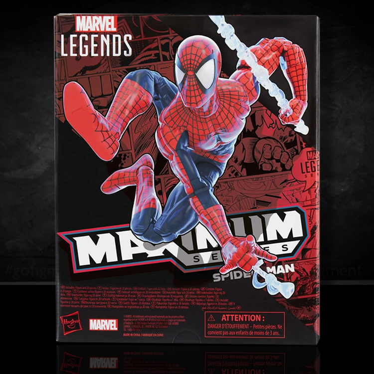 Spiderman Marvel Legends Maximum Series 6 inch Action Figure image 1