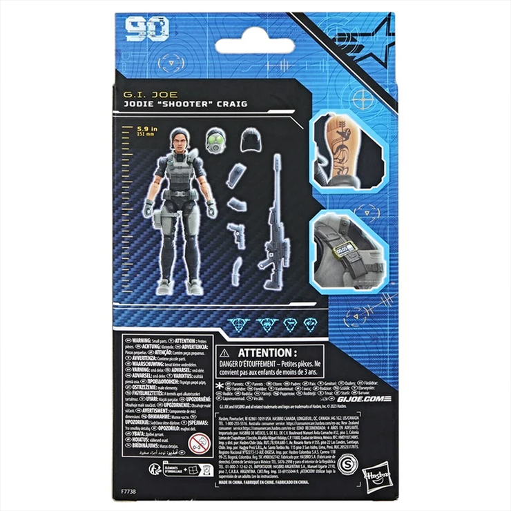 Nightforce Jodie "Shooter" Craig Action Figure GI Joe Classified Series 1:12 image 2