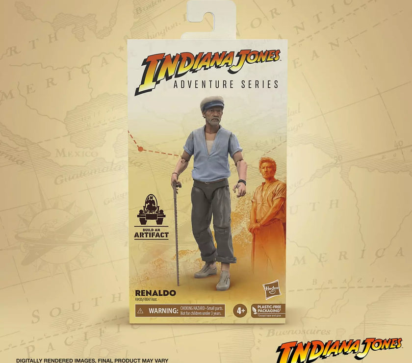 Indiana Jones (Last Crusade) and Renaldo🐍Indiana Jones Adventure Series Figures image 5