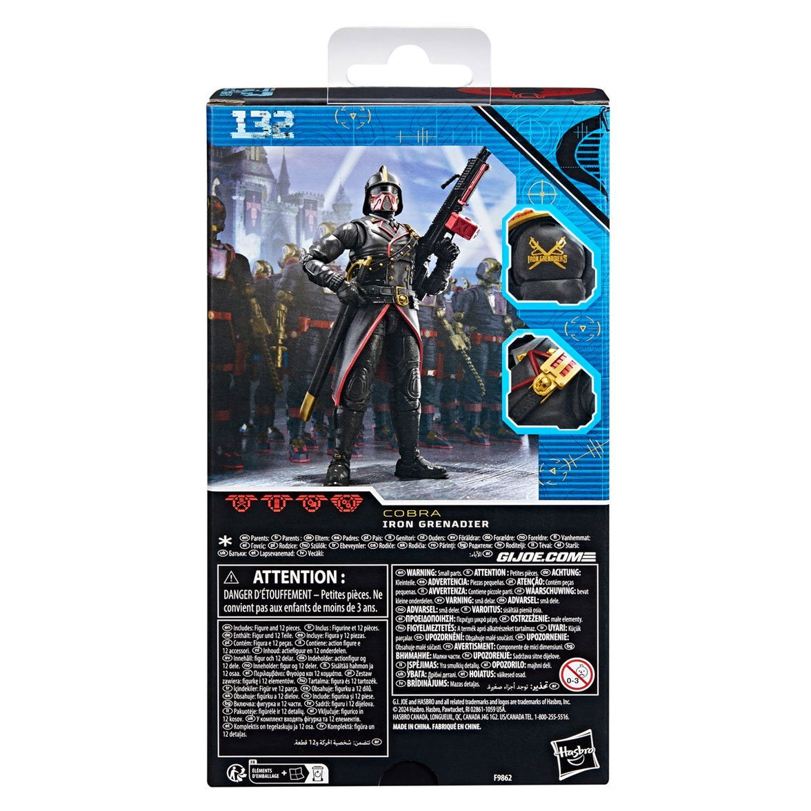 G.I. Joe Classified Series Iron Grenadier: 6-Inch Highly Poseable Action Figure