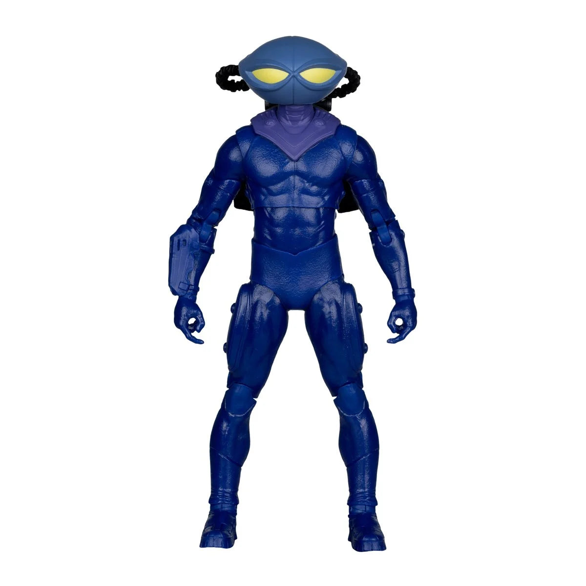 Black Manta Blue Chase Variant 7" McFarlane Action Figure DC Multiverse W16" by McFarlane Toys front view