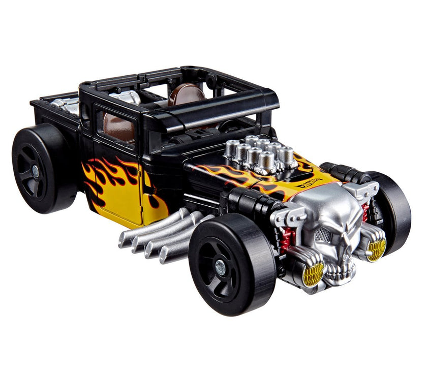 Transformers Collaborative Hot Wheels x Bone Shaker: Epic Robot to Car Action Figure
