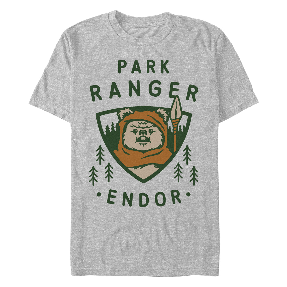 An image of a  Star Wars Ewok Park Ranger Unisex t-Shirt