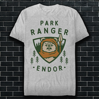 An image of a  Star Wars Ewok Park Ranger Unisex t-Shirt