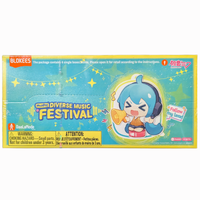 Hatsune Miku Blokees Mojipod Model Kit Diverse Music Festival Case of 6 boxed set