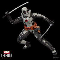 Deadpool (Concept Art) Deadpool & Wolverine Marvel Legends Series Action Figure by Hasbro 6-Inch with dual swords