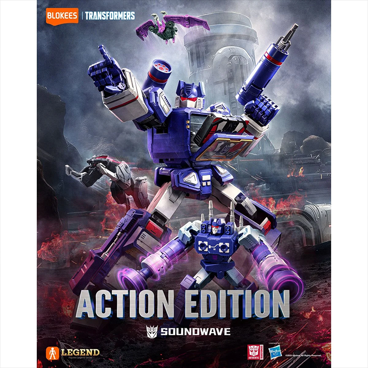 Transformers Action Edition G1 Soundwave AE03 Blokees Model Kit image 2