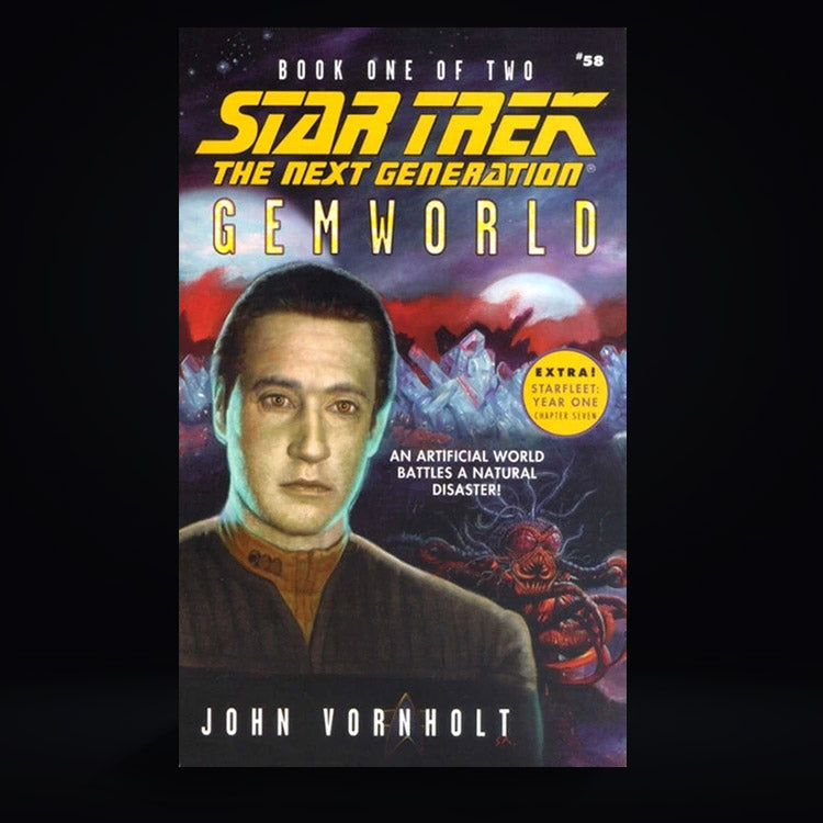 58 Gemworld, Book 1 Star Trek The Next Generation Paperback Book image 0