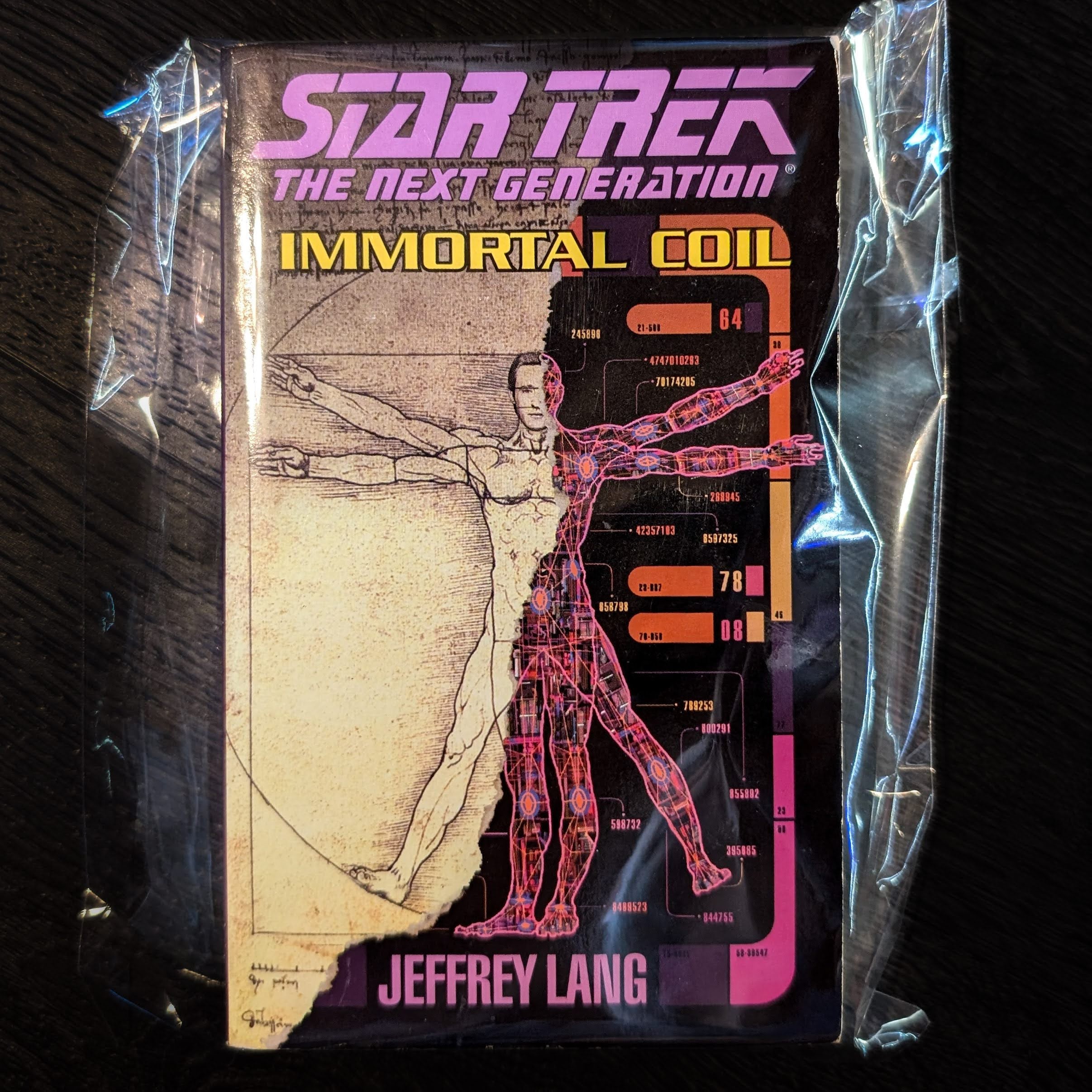 Immortal Coil: Star Trek The Next Generation Paperback Book image 0