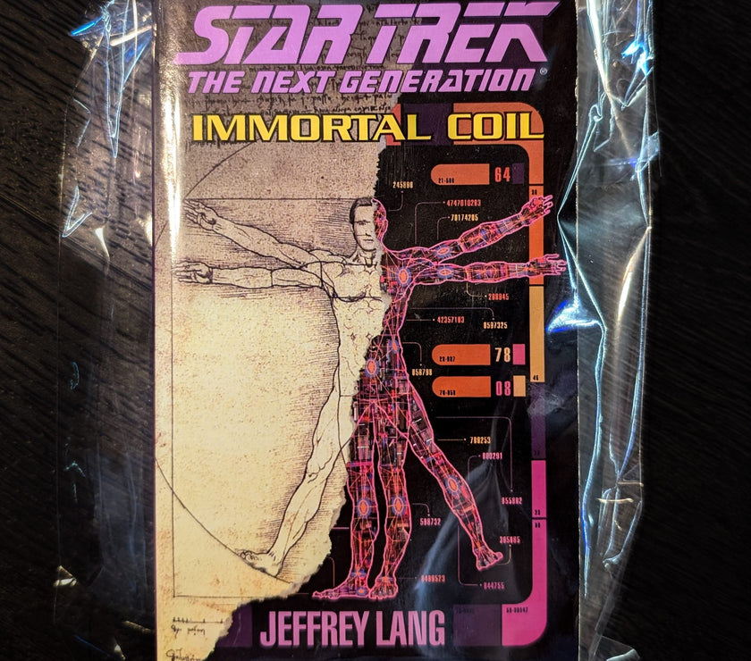 Immortal Coil: Star Trek The Next Generation Paperback Book image 0