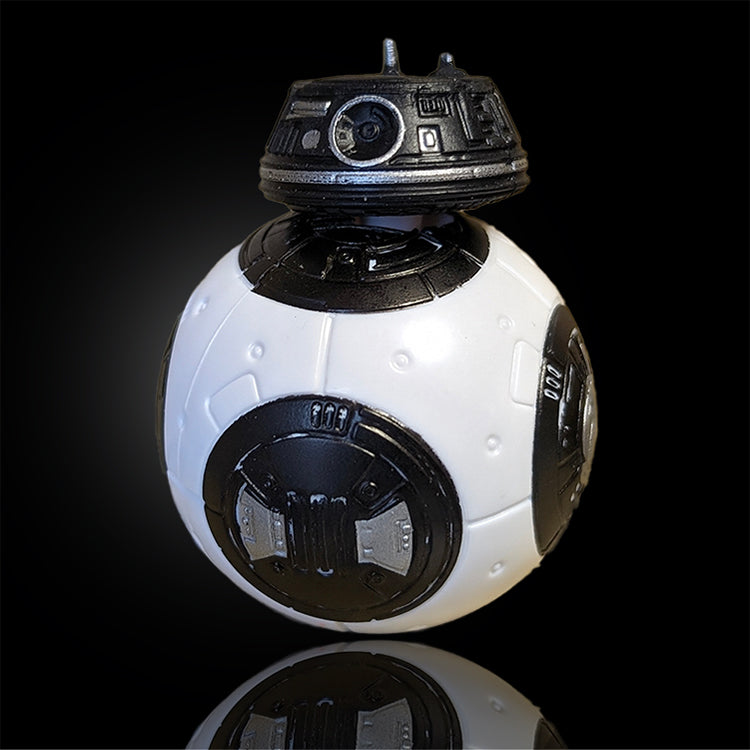 BB Unit White with Black Droid Action Figure 1:18 Scale LOOSE image 0