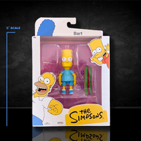 Barney Gumble and Bart Simpson Combo Wave 4 Action Figure The Simpson 5in image 2