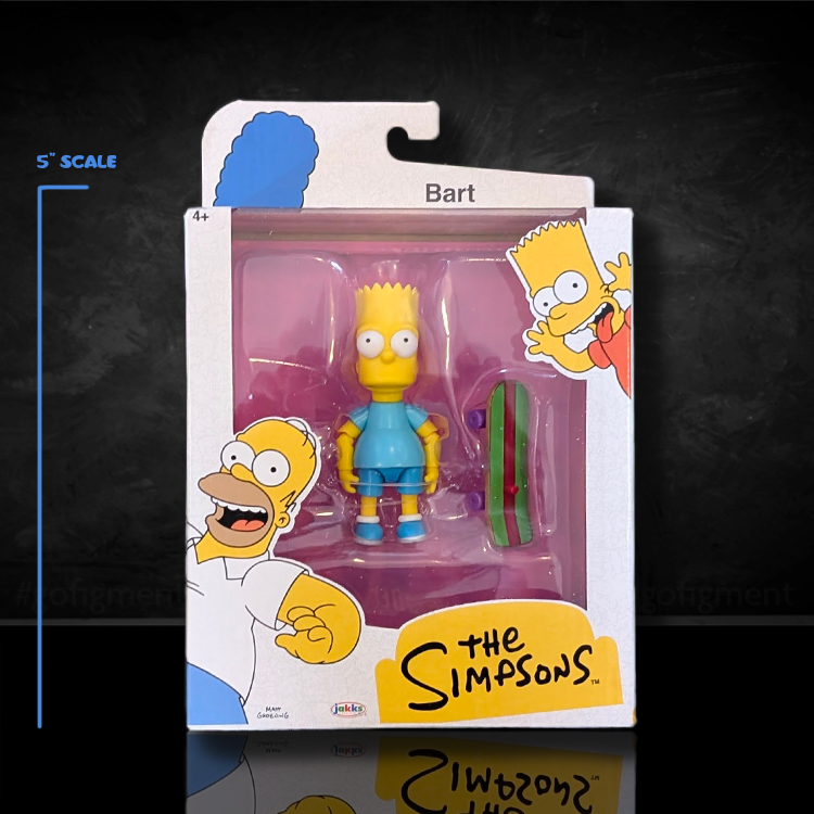 Barney Gumble and Bart Simpson Combo Wave 4 Action Figure The Simpson 5in image 2
