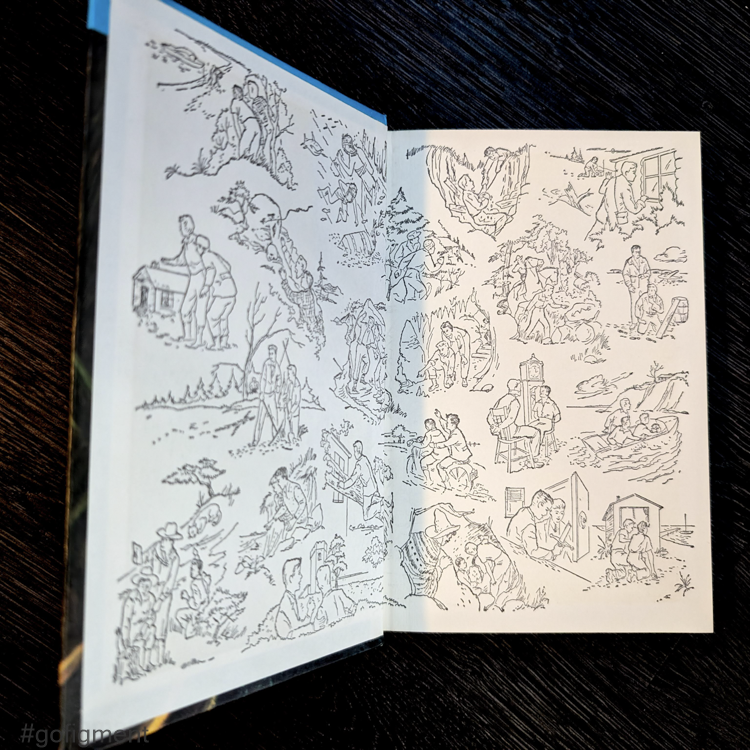 16 A Figure in Hiding (1965):  Vintage Hardy Boys Book Blue-Back image 2