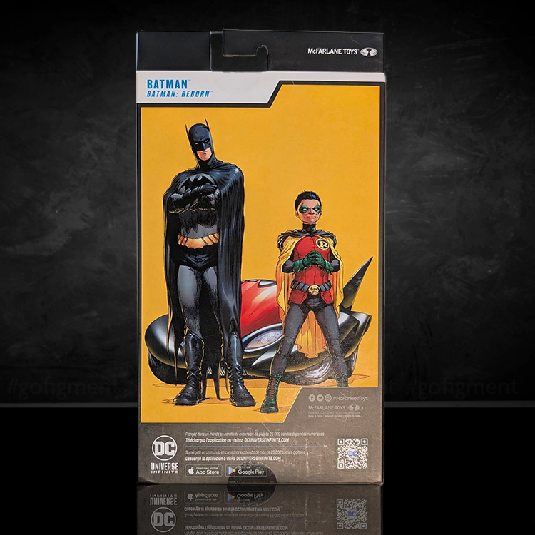 Batman DC Multiverse 7" Collectable Action Figure Batman Reborn Platinum Edition image 1