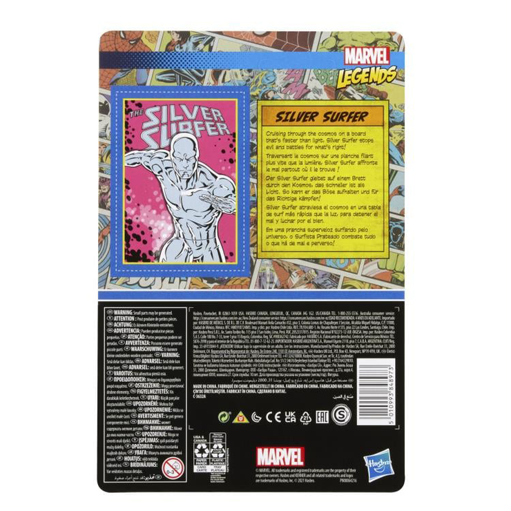 Silver Surfer Marvel Legends Retro Collection 3.75" Action Figure image 4