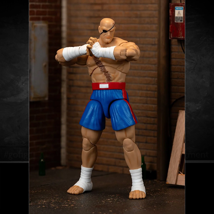 Ultra Street Fighter II Sagat 6-Inch Scale Deluxe Action Figure image 7