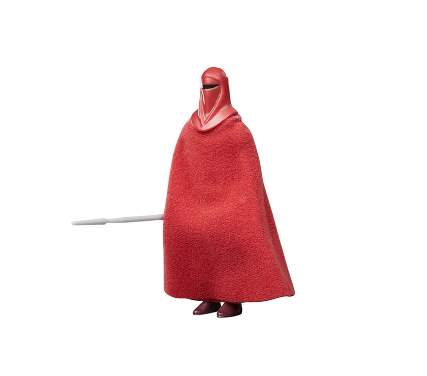Kenner Emperor's Royal Guard Star Wars action figure 1:18 scale vintage style in red cape with weapon