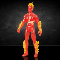 The Human Torch Fantastic 4 Marvel Legends Retro Collection 3.75" Action Figure image 1