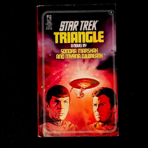 09 Triangle Star Trek The Original Series Paperback Book image 0