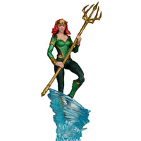 Mera 7" McFarlane Action Figure DC Multiverse Wave 16 Collector Edition by McFarlane Toys with trident and water effect