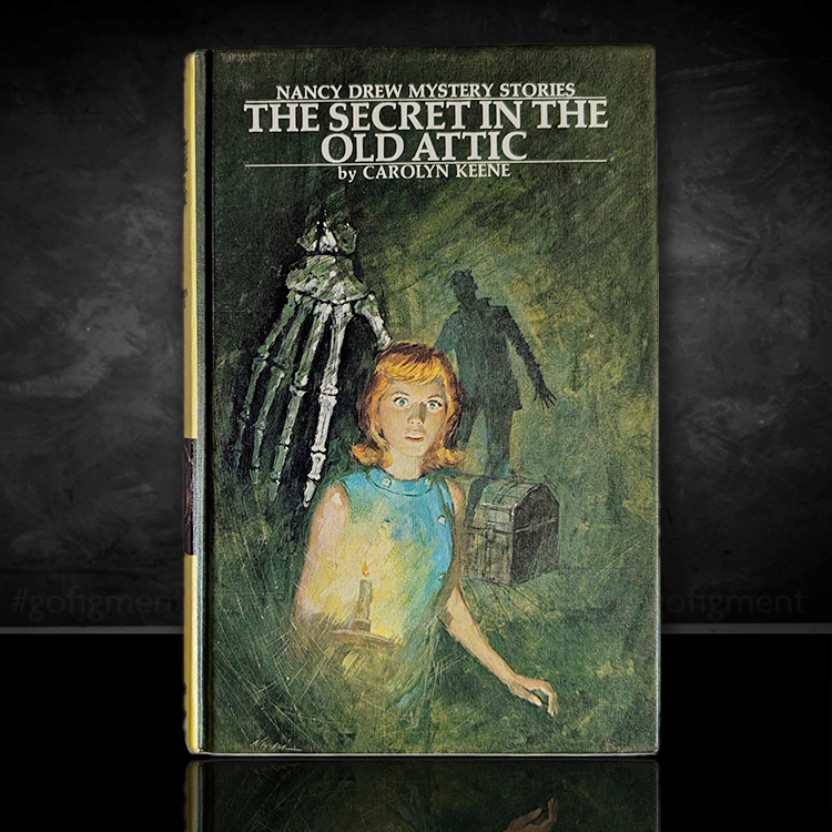 21 The Secret in the Old Attic Nancy Drew Mystery Books -1944/1970 image 0