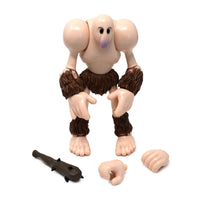 Boss Fight Studio Llc The Goon action figure with large arms, fur details, and extra hands and club accessory on white background