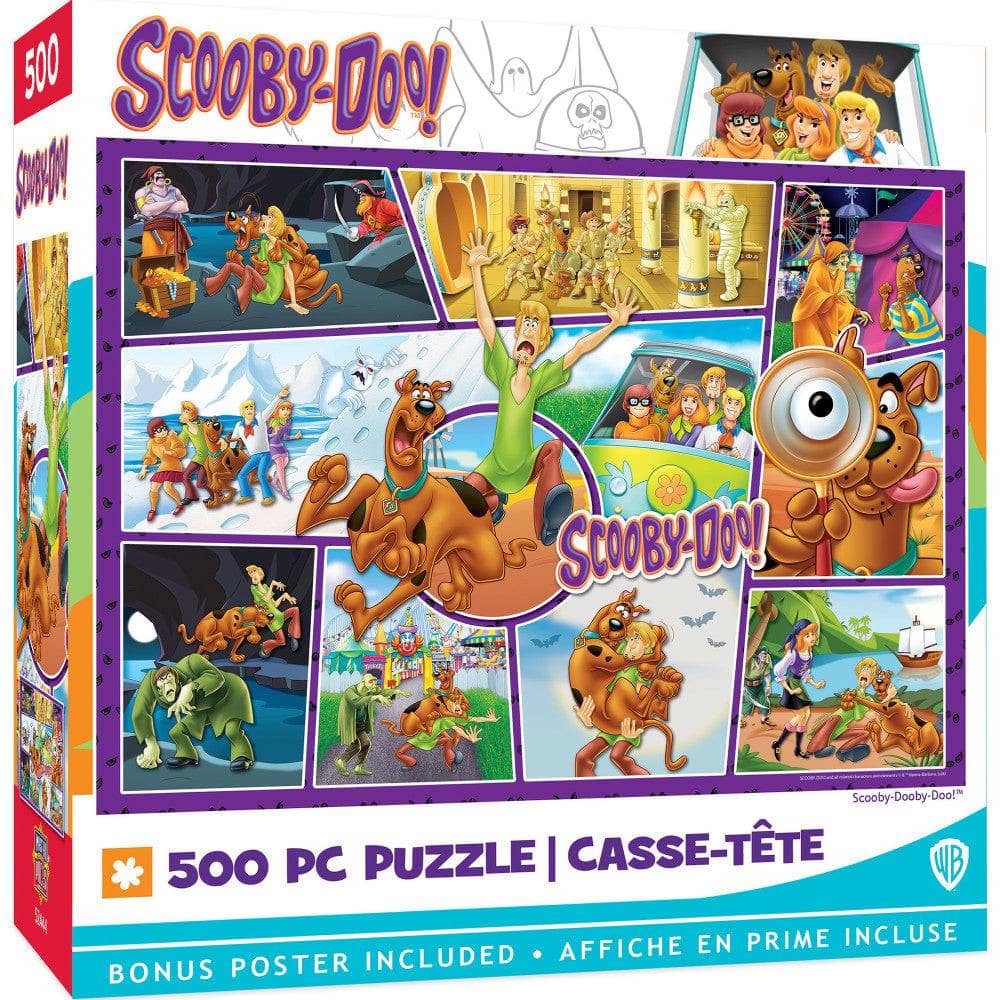 Scooby-Doo! Collage 500 Piece Jigsaw Puzzle