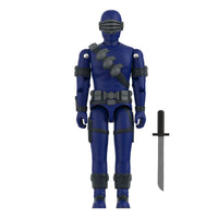Snake Eyes Commando (Sword) GI Joe Action Figure (Blue) ReAction+ 1:18 image 2
