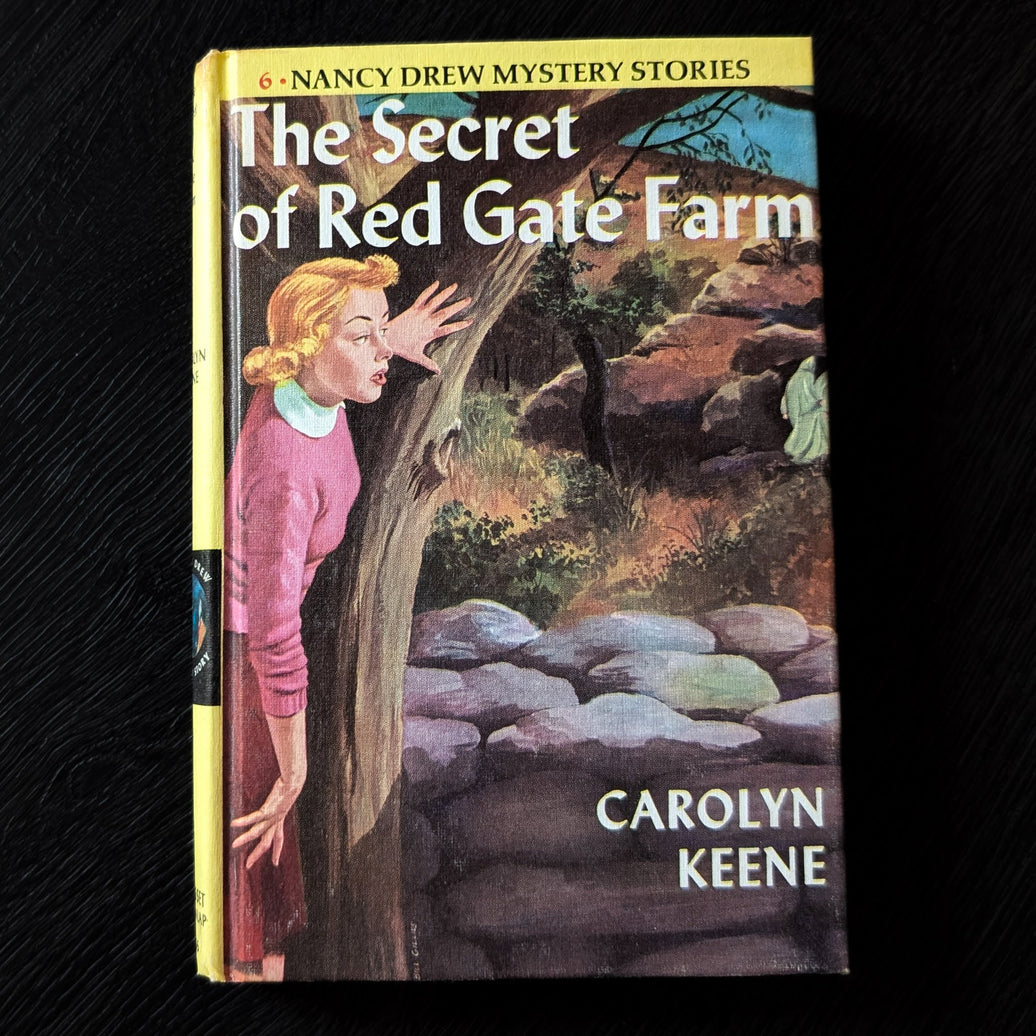 6 The Secret of Red Gate Farm Yellow Bar Nancy Drew Mystery Books -1961-YB image 0