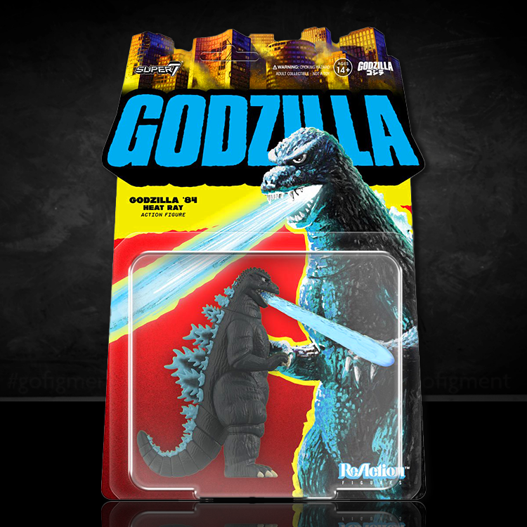 Godzilla '84 With Heat Ray Super7 Reaction Action Figure 1:18 image 0