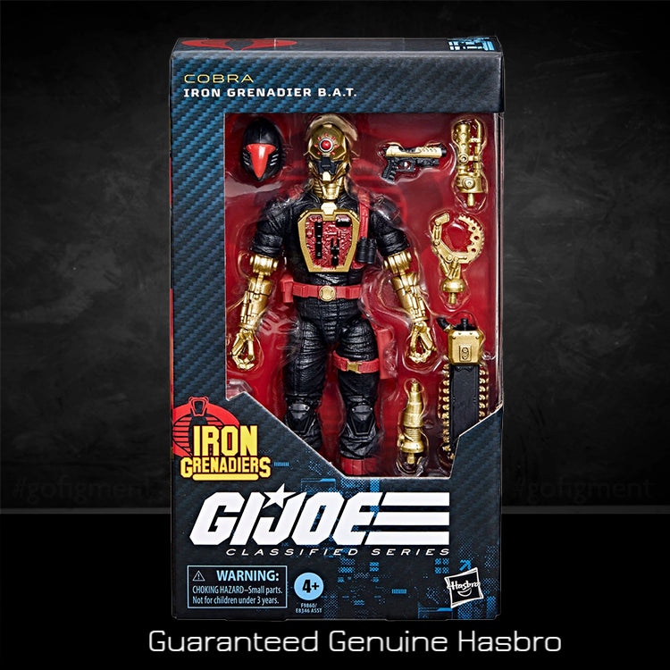 Iron Grenadier BAT Action Figure GI Joe Classified Series 6in. image 0