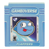 Flappers Pin – Gameoverse Glitch Productions Enamel Collectible